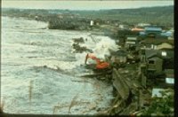 Tsunami wave strikes Japan  May 26, 1983